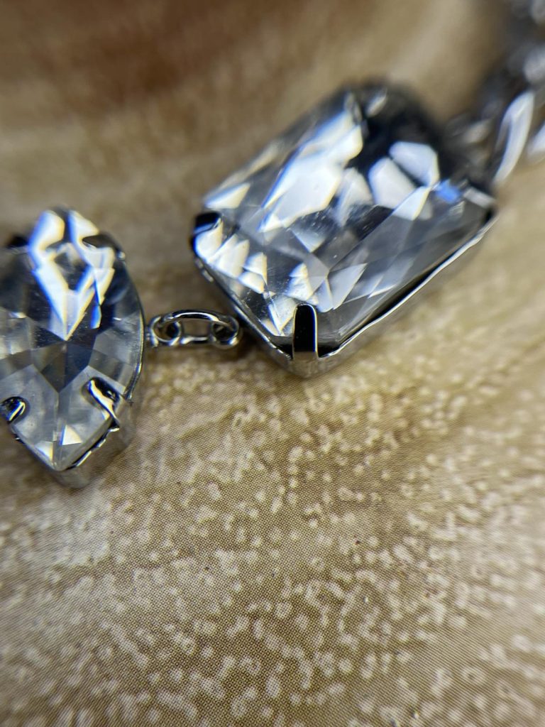 ✨ UShine.gr: Ατσάλινο Βραχιόλι με Κρύσταλλα No 144