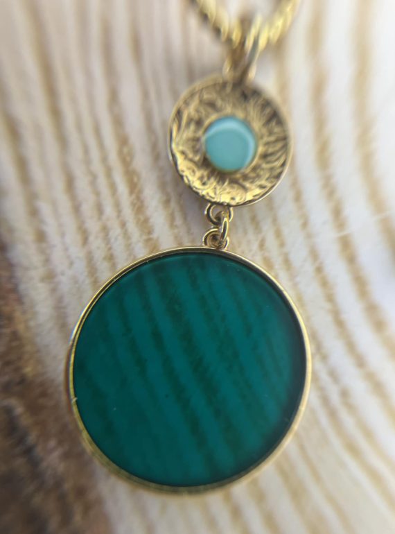 ✨ UShine.gr: Χειριοποίητα Boho Σκουλαρίκια Τιρκουάζ No 225