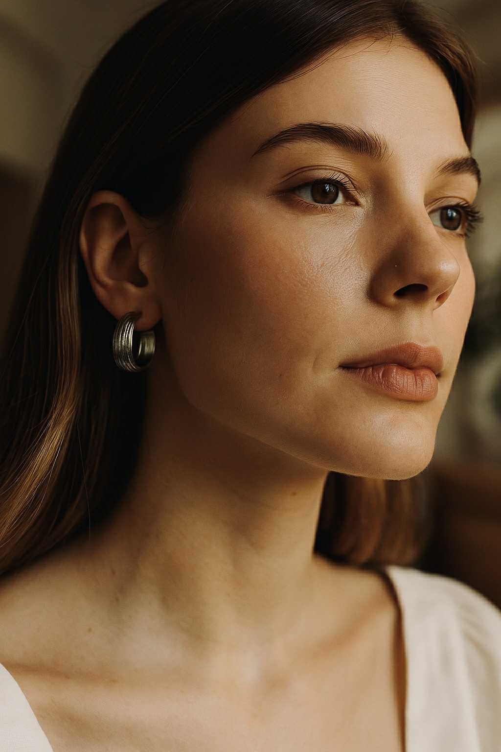 ✨ UShine.gr: Ατσάλινοι κρίκοι με σκαλιστό σχέδιο – Silver Shine No 1203