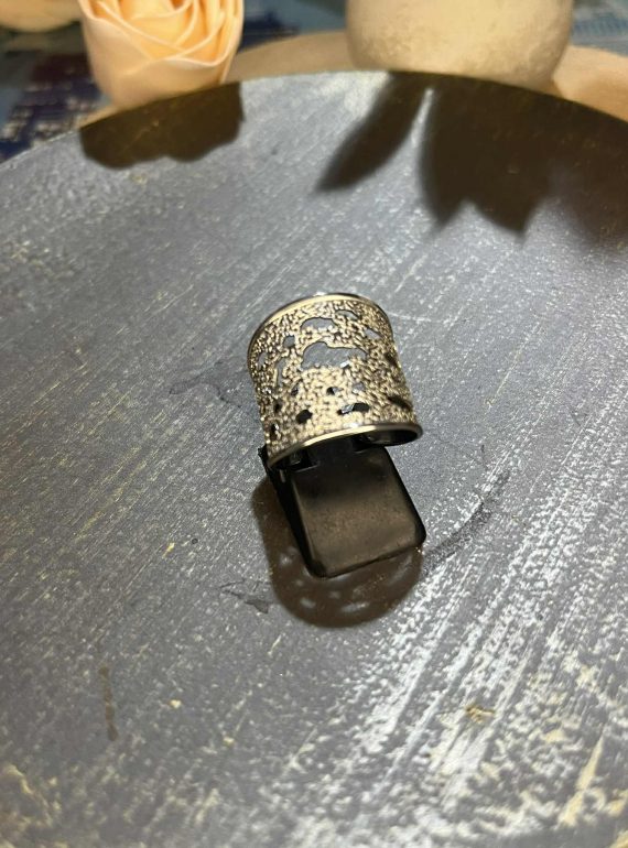 ✨ UShine.gr: Ατσάλινο δαχτυλίδι Coral Lace No 1230