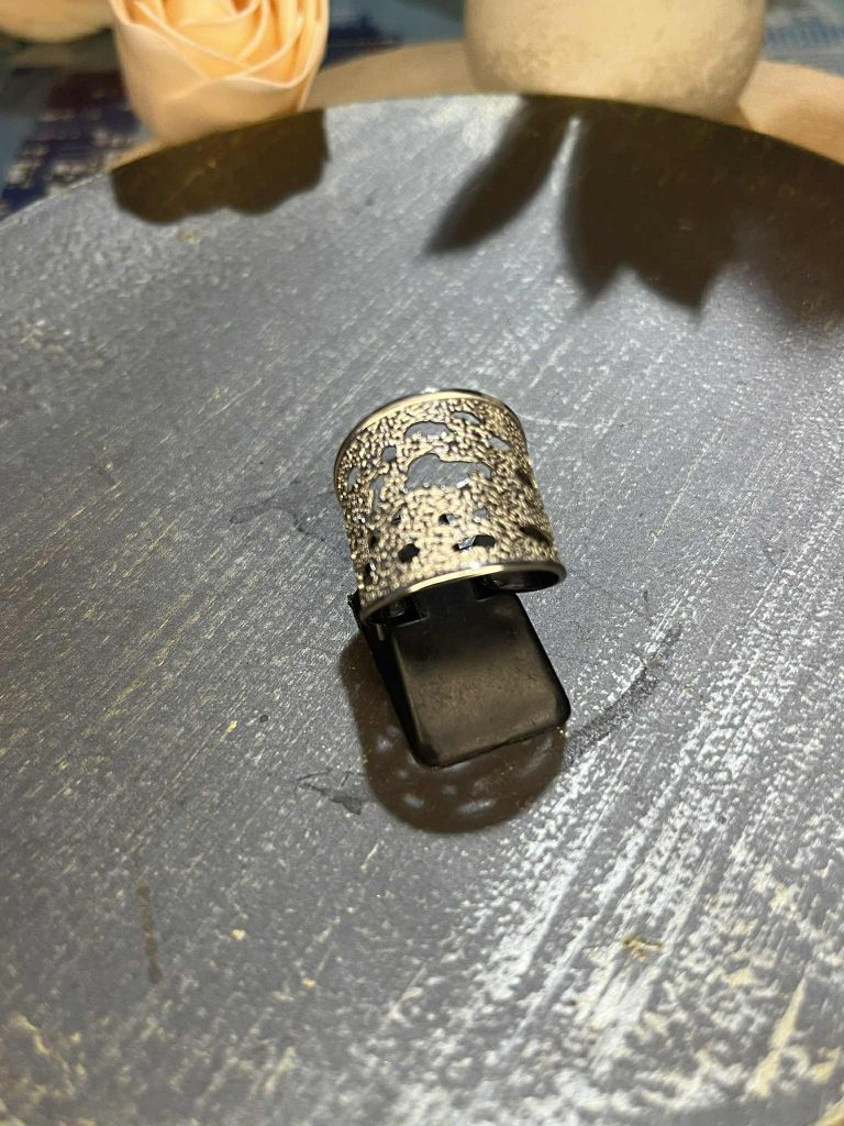 ✨ UShine.gr: Ατσάλινο δαχτυλίδι Coral Lace No 1230