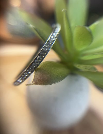 ✨ UShine.gr: Ατσάλινοι κρίκοι με λαμπερές στρας λεπτομέρειες No 1259