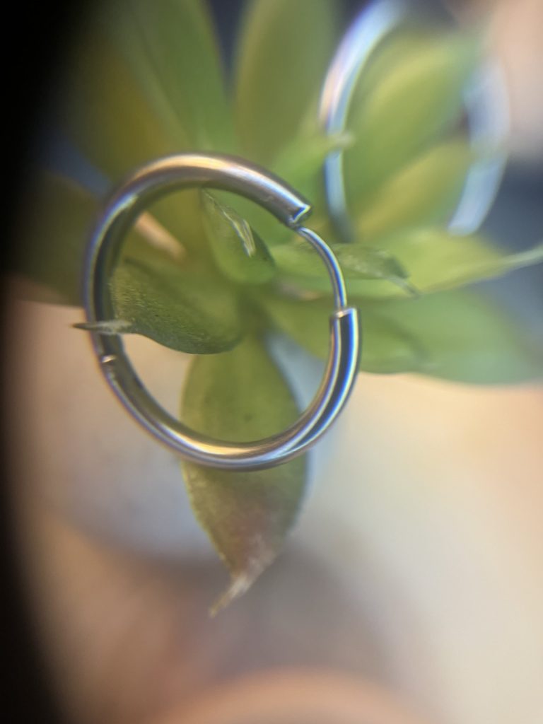 ✨ UShine.gr: Ατσάλινοι μικροί κρίκοι με minimal σχεδιασμό No 1262