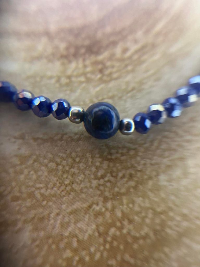 ✨ UShine.gr: Χειροποίητο κολιέ με ημιπολύτιμες χάντρες No 1286