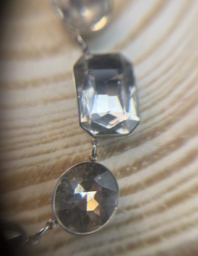 ✨ UShine.gr: Χειροποίητο κολιέ με διαφανείς κρυστάλλους No 1308