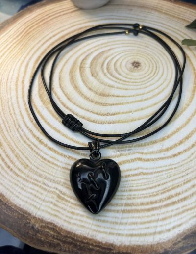 ✨ UShine.gr: Κολιέ καρδιά – χειροποίητο, αυξομειούμενο No 1311