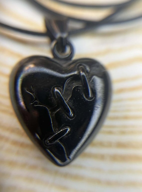 ✨ UShine.gr: Κολιέ καρδιά – χειροποίητο, αυξομειούμενο No 1311