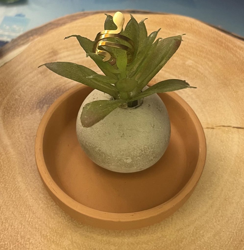 ✨ UShine.gr: Ατσάλινο Δαχτυλίδι Φίδι (χρυσό) No 1328