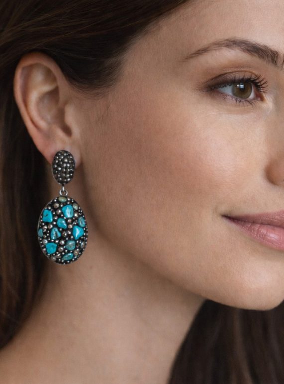 ✨ UShine.gr: Ατσάλινα σκουλαρίκια πολυκύκλοι boho με layered κρίκους (αντικέ ασημί) No 1411