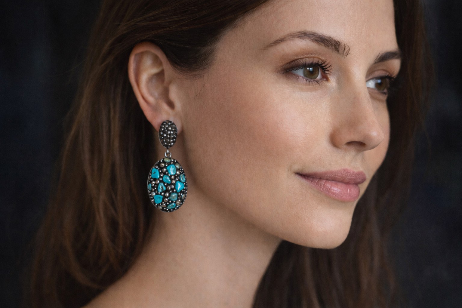 ✨ UShine.gr: Ατσάλινα σκουλαρίκια πολυκύκλοι boho με layered κρίκους (αντικέ ασημί) No 1411