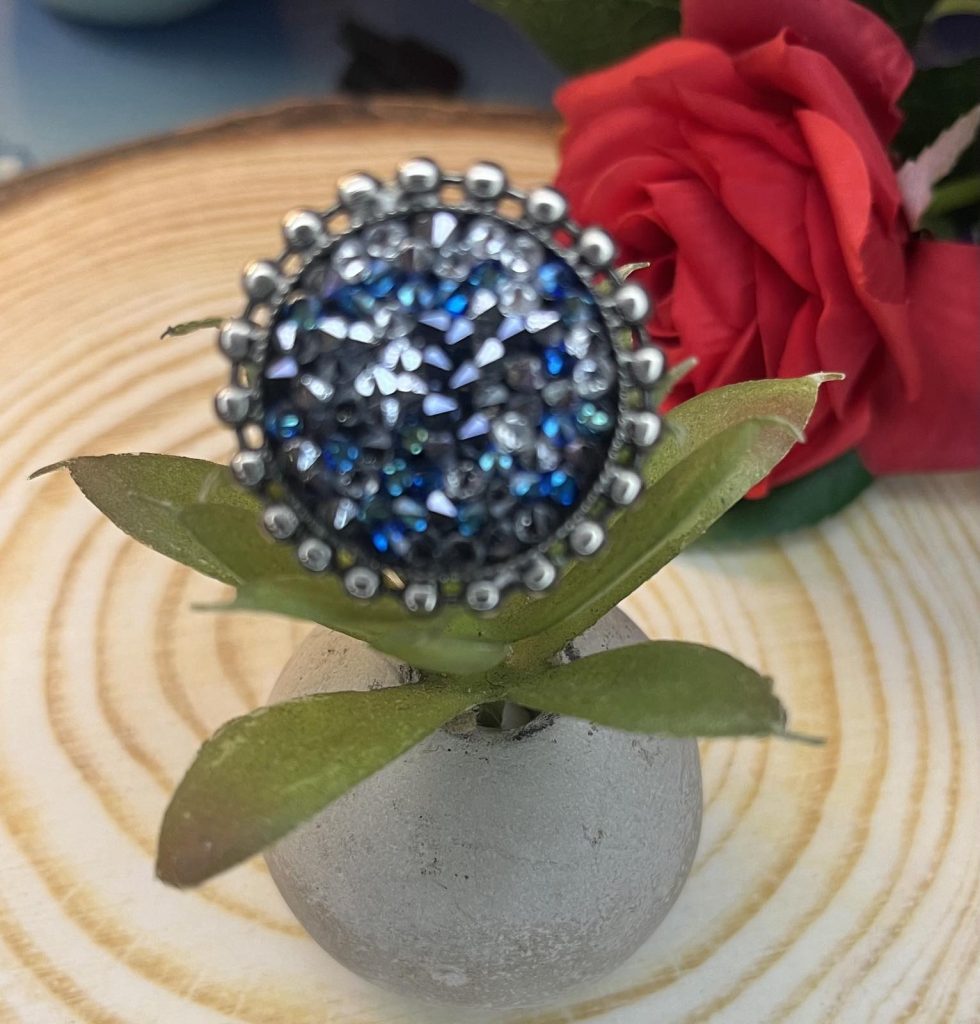 ✨ UShine.gr: Ατσάλινα σκουλαρίκια πολυκύκλοι boho με layered κρίκους (αντικέ ασημί) No 1411