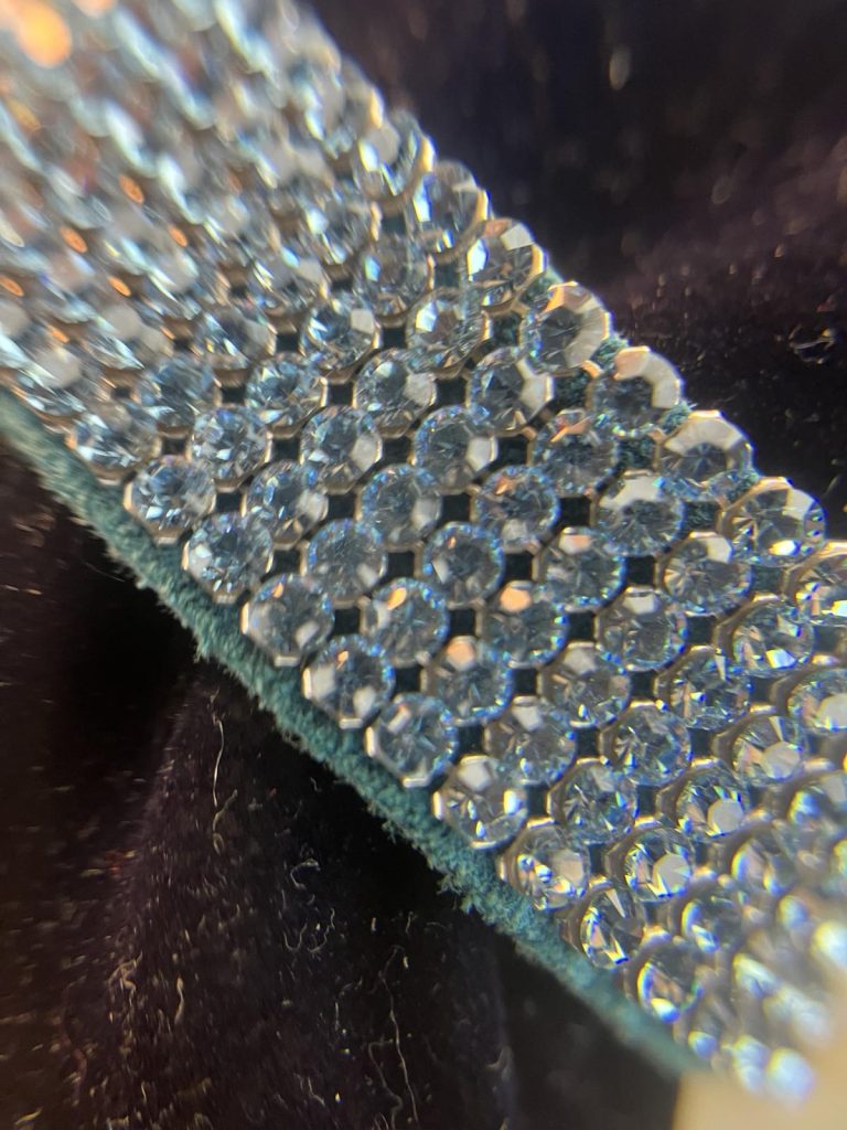 ✨ UShine.gr: Statement Βραχιόλι με Κρύσταλλα σε Τιρκουάζ Απόχρωση No 1512