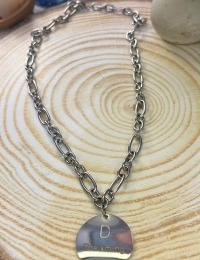 ✨ UShine.gr: Ατσάλινο Κολιέ Αλυσίδα “Dreaming” No 2048