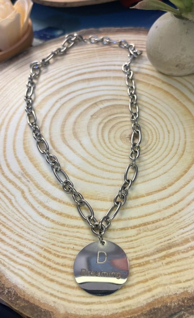 ✨ UShine.gr: Ατσάλινο Κολιέ Αλυσίδα “Dreaming” No 2048