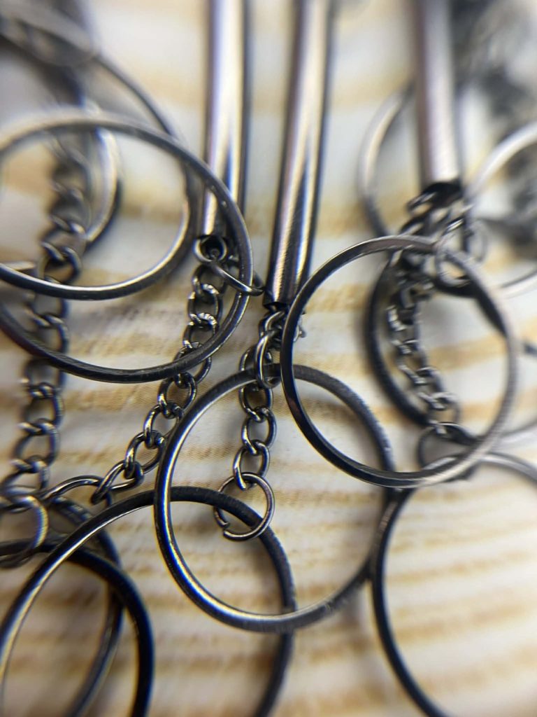 ✨ UShine.gr: Statement Κολιέ Μαύρο με Κύκλους & Γεωμετρικά Στοιχεία No 6055