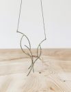 ✨ UShine.gr: Χειροποίητο Κολιέ Κλαδί σε Χρυσό Τόνο No 8005