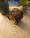 🎁 Giveaway: Χειροπέδα Snake Print σε Χρυσή Εσωτερική Απόχρωση by U Shine No 20
