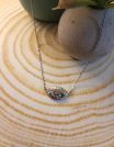 ✨ UShine.gr: Ατσάλινο Κολιέ Rainbow Evil Eye No 6064
